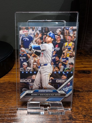 Shohei Ohtani Becomes 1st Member Of 50/50 - 2024 TOPPS NOW #722 - LA Dodgers
