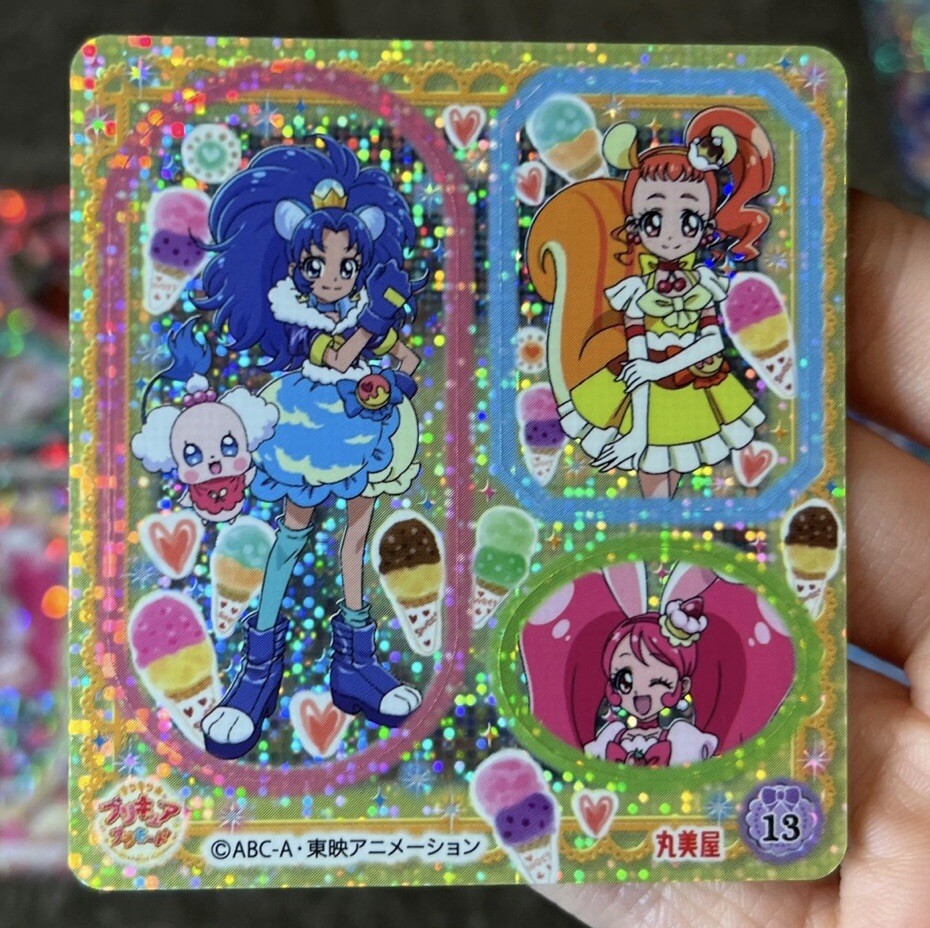 Kira Kira Shining Pretty Cure Precure A La Mode Sticker Sheet Set