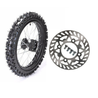 17'' Front 70/100-17 Tire Big Wheel Rim Rotor 15mm Dirt Bike Apollo RFZ 125 CRF