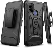 For Coolpad Suva Shockproof Phone Case Belt Clip Holster Phone Cover