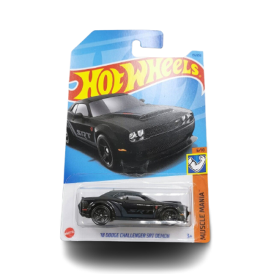 ホットウィール　STH DODGE CHALLENGER SRT DEMON Hot Wheels 2023 18 Dodge Challenger SRT Demon (Blue) Muscle