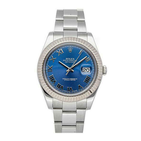 Rolex Datejust II Blue Men's Roman 
