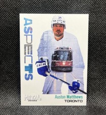 Auston Matthews ASPECTS 2022-23 Metal Universe Skybox Hockey A-17 HUMBER TTC BUS