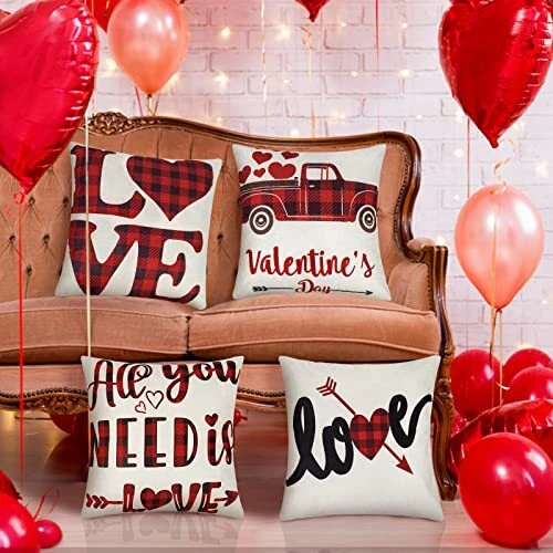 Valentine pillow covers 18x18 sale