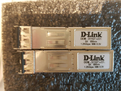 D-Link - DEM-311GTv.E1 - SX 850nm 1.25Gbps/MM/3.3V Transceiver Module gebraucht