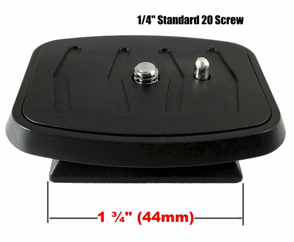 Quick Release Plate for Dynex 60L Tripod model DX-TRP60 (DXTRP60) Shoe QR Plate - Image 2 of 4