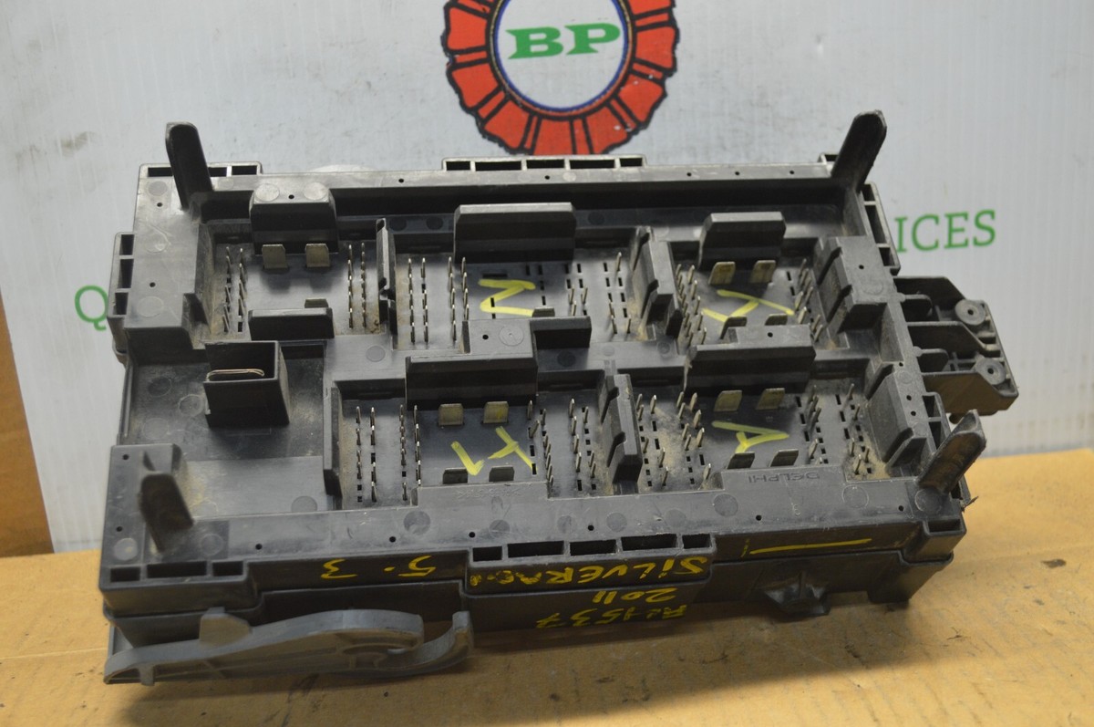 2010-13 Chevrolet Silverado Sierra Fuse Box Junction