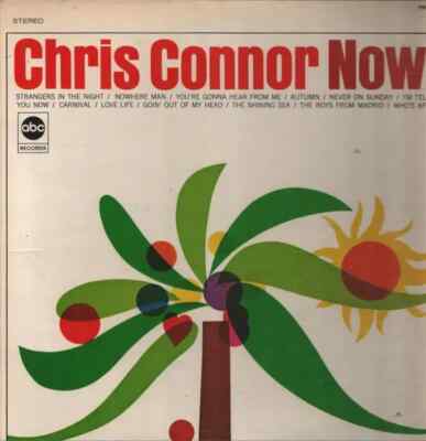 Chris Connor Now ! OBI + INSERT JAPAN NEAR MINT ABC Vinyl LP