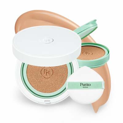 Purito SEOUL Wonder Releaf Centella BB Cushion Set-3 Colors #21 Light Beige #dau