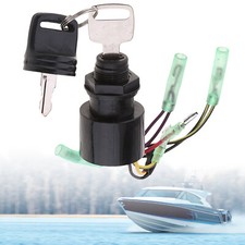 Boat Ignition Key Switch Fits for Mercury Outboard Control Box Motor 87-17009A5
