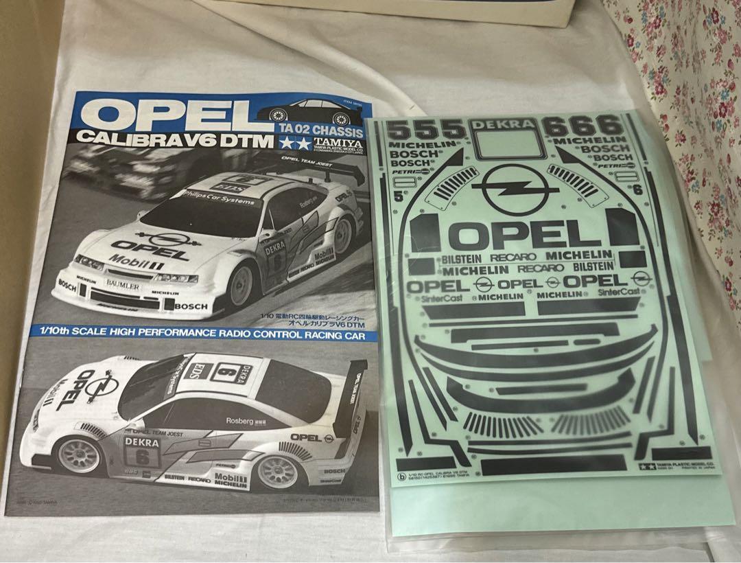 タミヤ★OPEL CALIBRA V6 DTM オペル カリブラ 1/10 Tamiya OPEL CALIBRA V6 DTM 1/10 | eBay