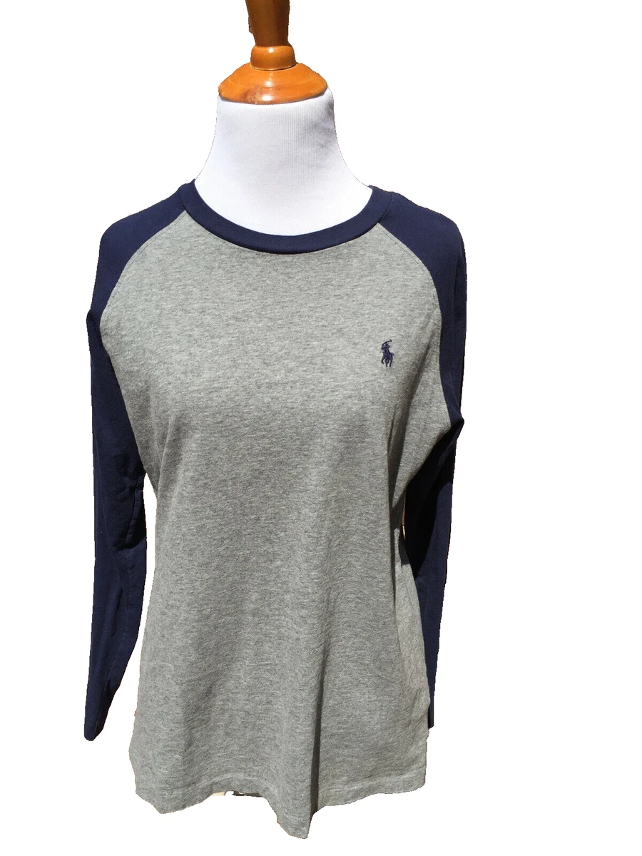POLO RALPH LAUREN L(14-16) 160 POLO3 LONG SLEEVE COTTON UNISEX TOP SHIRT KIDS K