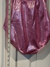Pink Metallic Leotard Balera/ Capezio Royal Biketard w Scrunchies Size LC NWT — photo 8