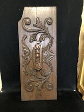 28 1/2” Carved Wood Pediment