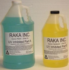 UV-Resistant Epoxy 3 Quart Kit Slow (Dries Crystal Clear)