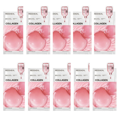 Mediheal Collagen Essential Mask EX   10 Sheets | Firming & Hydrating