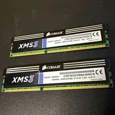 Corsair XMS3 16GB 4x4GB DDR3-1600 PC3-12800 240-Pin DIMM CMX16GX3M4A1600C9