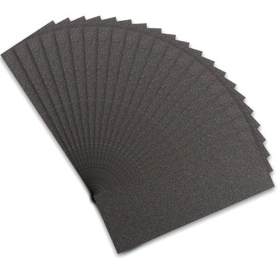 Sandpapier Set 180 Grit 21 Stück Nass Trocken Schleifpapier Holz Autogarage
