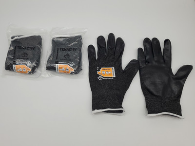 TenActiv ESD A4 Cut Resistant Gloves Large Nitrile Dipped S18TAFGFN 3 Pairs