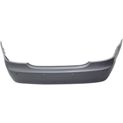 Bumper Cover For 2007-2011 Mercedes Benz S550 Rear Primed With Parktronic Holes