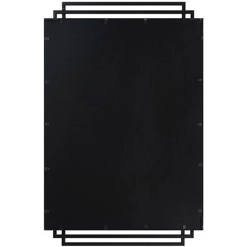 Uttermost 09768 Amherst 37 X 24 inch Matte Black Wall Mirror - Picture 5 of 6