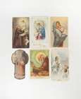 Lot of 6 Vintage Holy Cards Religious Prayer St Conrad Printed in Italy USA — photo 1