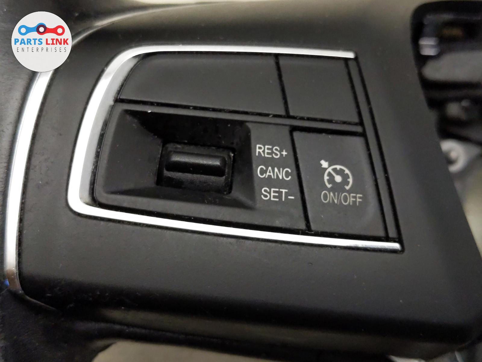 2014-16 MASERATI GHIBLI STEERING WHEEL CRUISE RADIO CONTROL SWITCH LEATHER M157