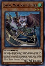 Yu-Gi-Oh! Donpa, Marksman Fur Hire Super Rare DASA-EN014