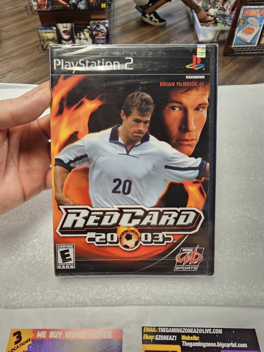 RedCard Midway 2003 Soccer (Sony Playstation 2 PS2) Brand New