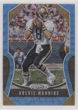 2019 Panini Prizm Blue Wave Prizm /199 Archie Manning #297 0b2