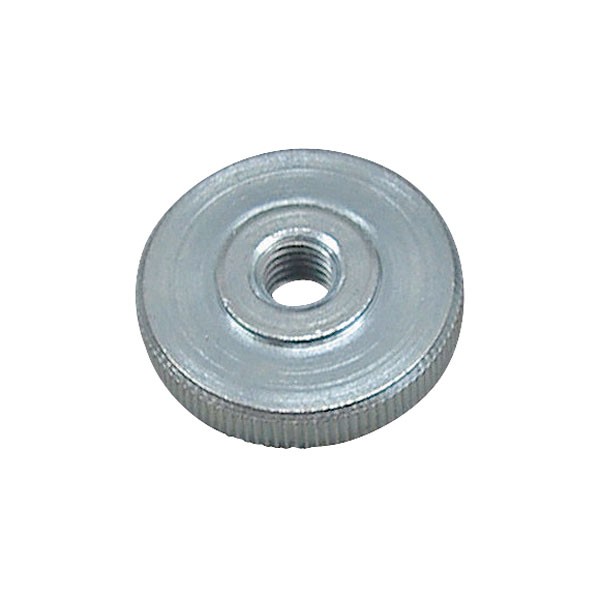 Toolcraft Knurled Nuts DIN 467 Grade 5 Zinc-plated Steel M5 Pk10