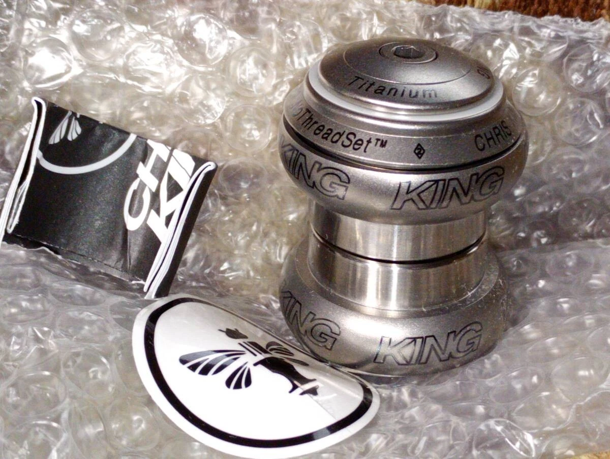 Casque sans fil Chris King 1 1/8 pouce rayé mais fonctionnel