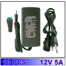 10-50 Pc 12V  Switch Power Supply Driver Adapter Transformer LED Strip Light