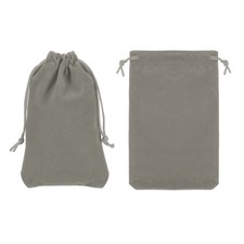 Bluetooth Headphone Bag, 2 Pcs 7.87x3.94 Inch Headset Carrying Pouch Gray