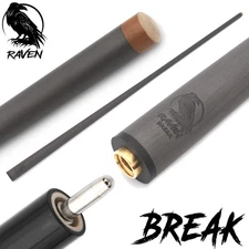 RAVEN Carbon Fiber BREAK Pool Cue - Shaft Only (13mm, 29") Uni-Loc Joint