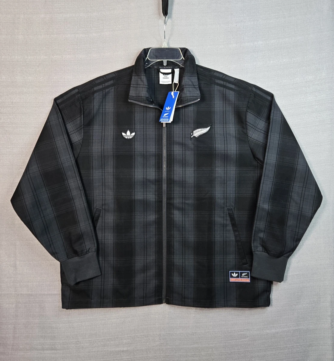 adidas Track Jacket Full Zip Men's Activewear for Sale | Shop