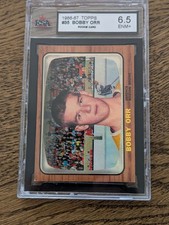 1966-67 TOPPS BOBBY ORR #35 ROOKIE RC KSA 6.5 ENM+ BOSTON BRUINS