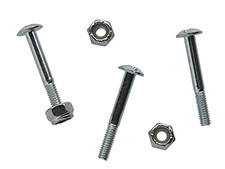 Action Foosball Screws/Nuts Silver Stainless Steel Replacement Parts FBMSC 