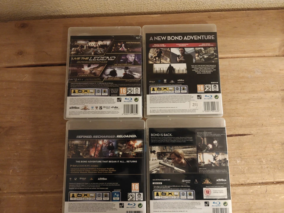 007 Full Collection: Legends, Blood Stone, Goldeneye & QOS - PlayStation 3 - Image 4 of 4