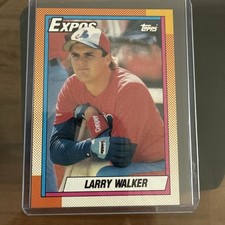 Larry Walker Rookie Cards Checklist and Autographed Memorabilia Guide 23