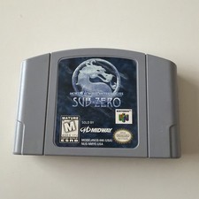 Mortal Kombat Mythologies: Sub-Zero (Nintendo 64, 1997) Tested And Works Great!