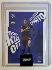 Francesco Pio Esposito RC /50 SEALED ROOKIE Topps Total Football Season Kick Off