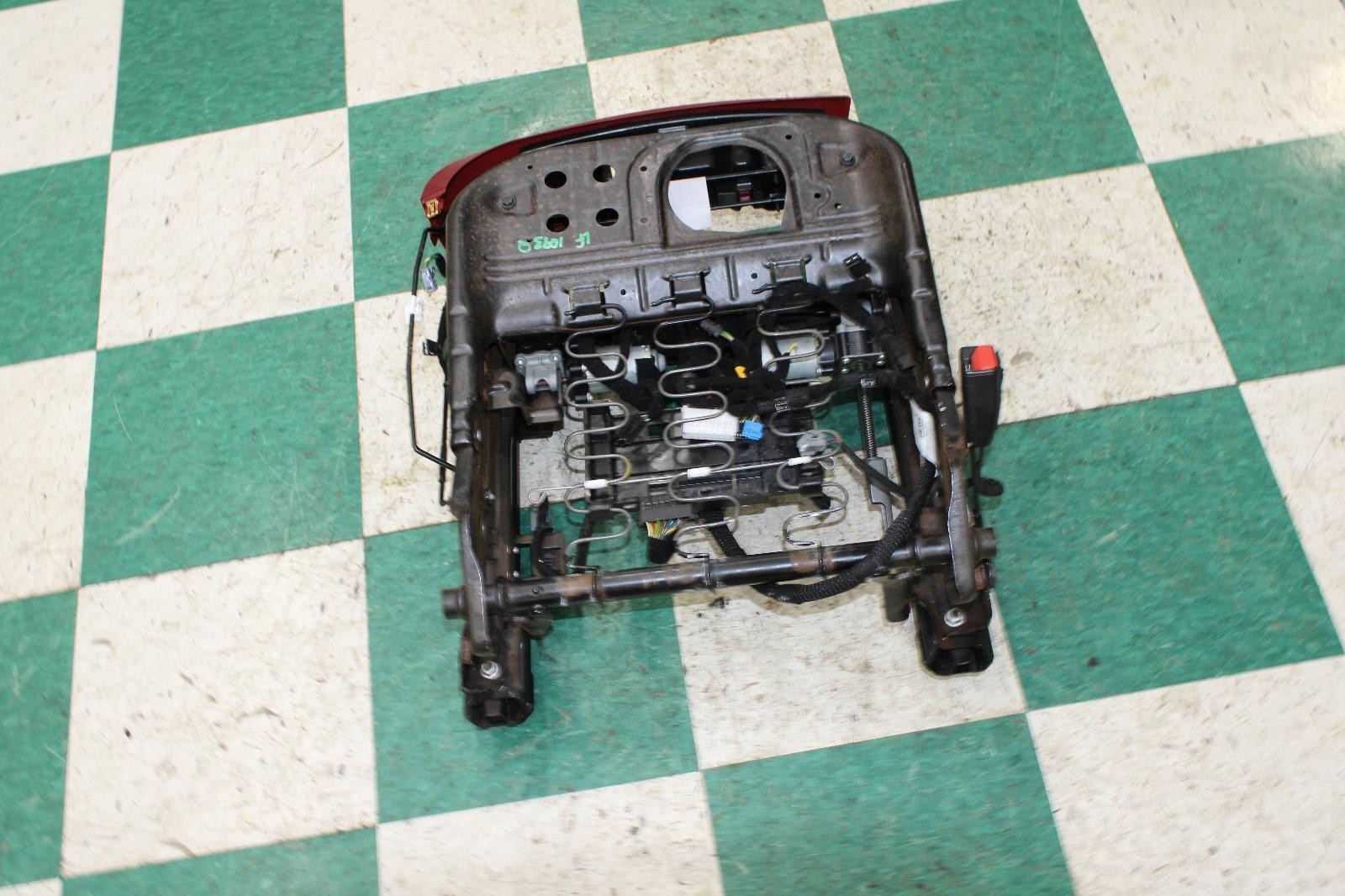 14-22 Ghibli Red Trim Front Driver Side Left LH Lower Seat Track OEM Factory WTY