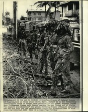 1970 Press Photo Nigerian Federal Forces - nom09067