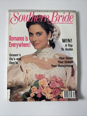 Southern Bride Magazine - Jul/Aug/Sep 1989 - Rare Vintage Wedding Magazine