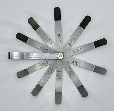 K-D Tools Feeler Gauge No. 163 angled Made In U.S.A.