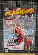 McFarlane Toys Flashpoint Page Punchers The Flash Action Figure w/ Comic Book