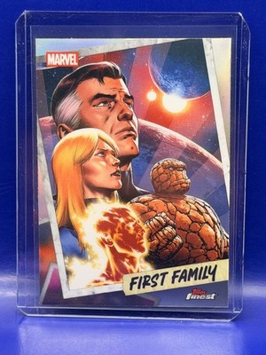 2026 Topps Finest Fantastic Four First Family Refractor #FF-05