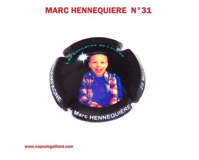 Champagne Capsule - MARC HENNEQUIERE N°31