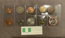Nigeria circulation coin set 1973 - 2006